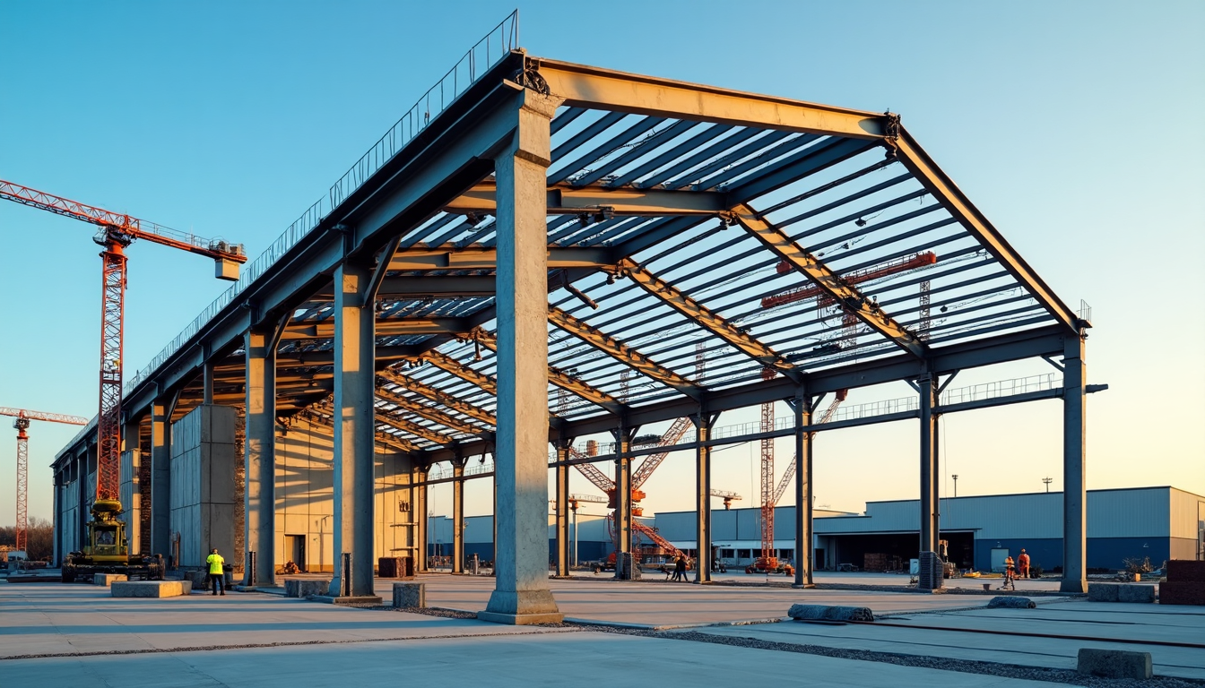 StepStal producent hal magazynowych hal stalowych i hal przemysłowych przyjmie zamówienie w Zielonej Górze