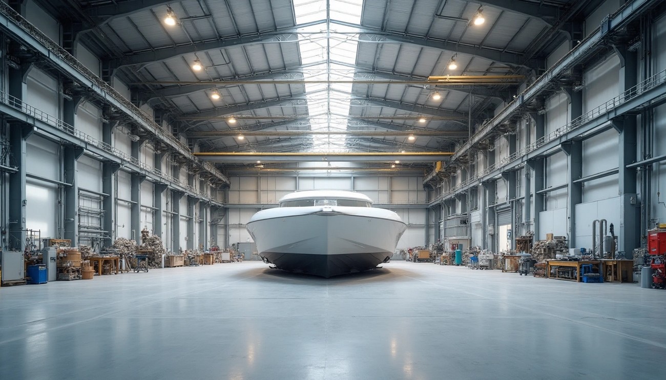 Hala stalowa - stocznia